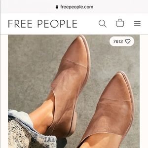 Free People Royale Flat Size 37.5 US